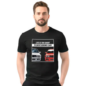 BMW M3 − muška crna majica