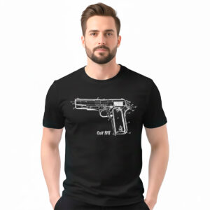 Colt 1911 − muška crna majica
