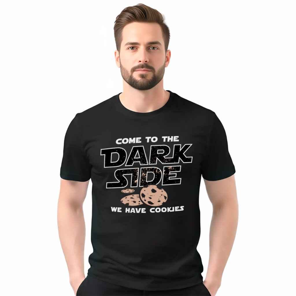 Dark side − muška crna majica