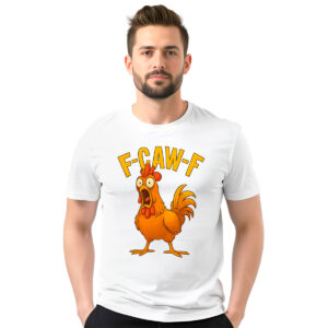 F-CAW-F − muška bela majica