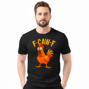 F-CAW-F − muška crna majica