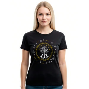 Lord of the Cats − ženska crna majica