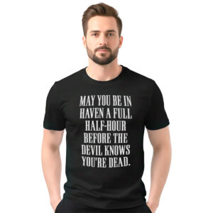 Peaky Blinders Irish toast – muška crna majica