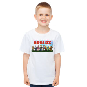 Roblox – dečija bela majica