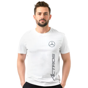 Actros by Mercedes-Benz − muška bela majica