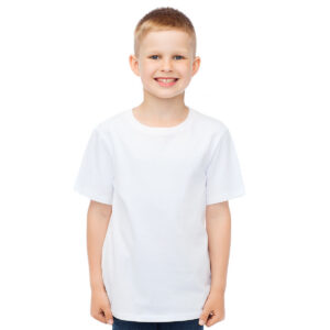 Dečija bela majica bez štampe