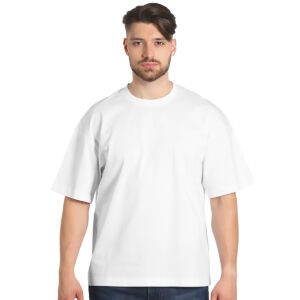 Muška oversize bela majica bez štampe