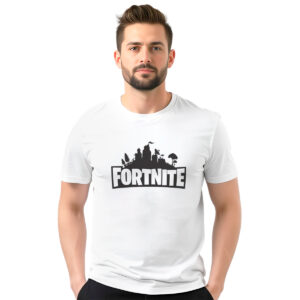 Fortnite – muška bela majica