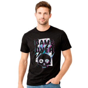 Game over − muška crna majica