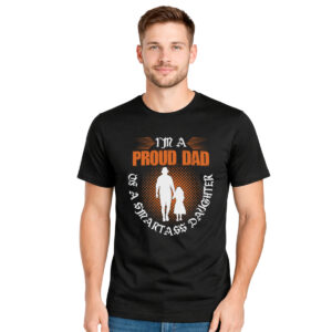 I'm a proud dad – muška crna majica