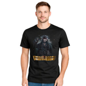 Pirates of the Caribbean – muška crna majica