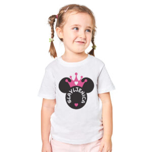 Slavljenica − dečija bela majica
