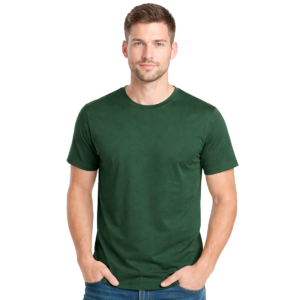 Muška tamno zelena majica bez štampe