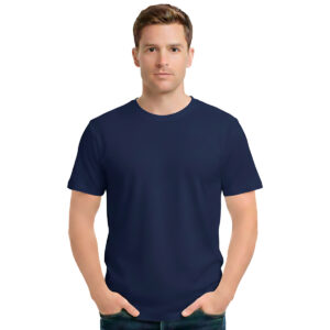 Muška teget majica bez štampe