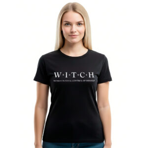 WITCH – ženska crna majica