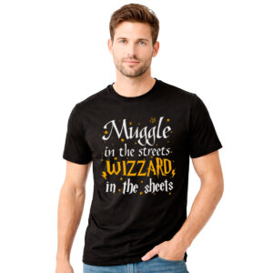 Wizzard in the Sheets − muška crna majica