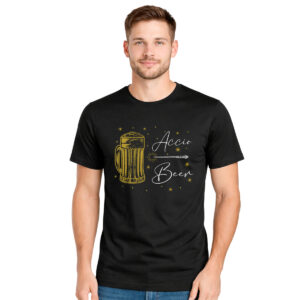 Accio Beer – muška crna majica