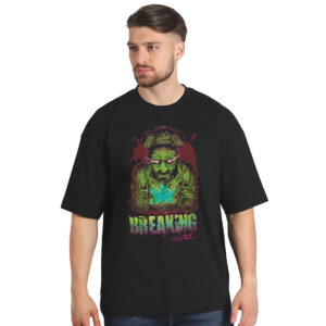 Breaking bad – muška oversize crna majica