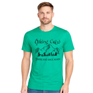 Hiking Crew − muška smaragdno zelena majica