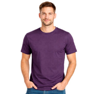 Muška ljubičasta majica bez štampe
