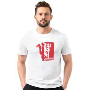 Manchester United − muška bela majica