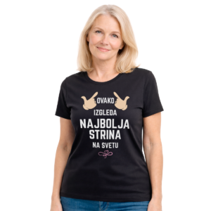 Ovako izgleda najbolja strina – ženska crna majica