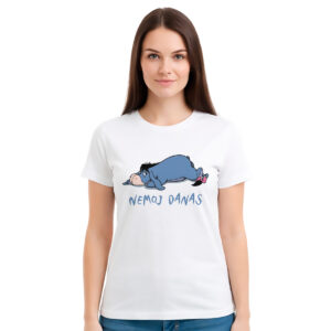 Nemoj danas – ženska bela majica