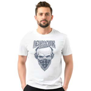 Neurofunk Soldier − muška bela majica