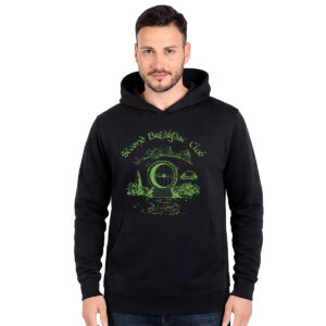 Second Breakfast Club – unisex crni duks