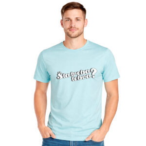 Šta treba tebra? – muška svetlo plava majica