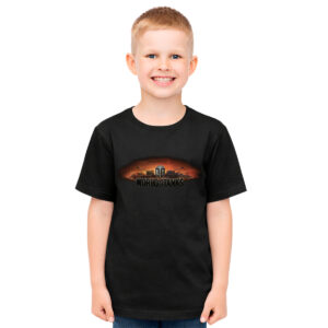 World of Tanks − dečija crna majica