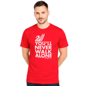 You'll never walk alone − muška crvena majica
