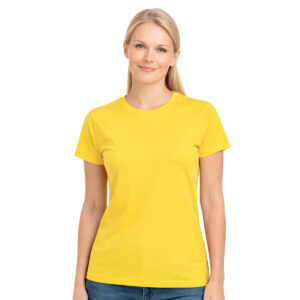 Ženska žuta majica bez štampe