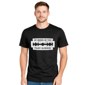 By order of the Peaky Blinders – muška crna majica