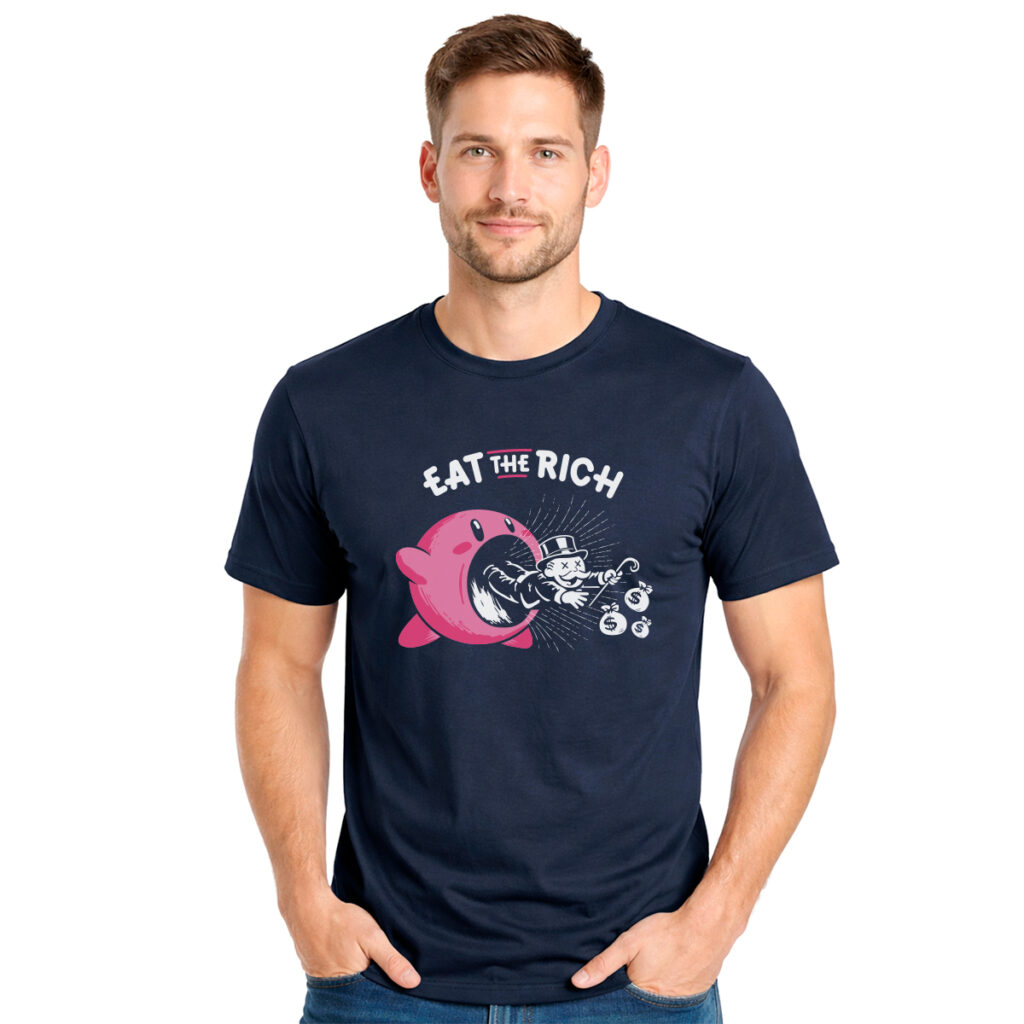 Eat the Rich − muška teget majica