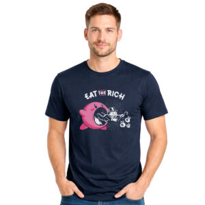 Eat the Rich − muška teget majica