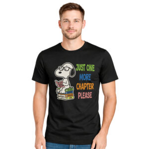 Just one more chapter please – muška crna majica