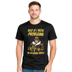 Bilo je i većih problema – crna muška majica