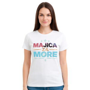 Majica za more − ženska bela majica