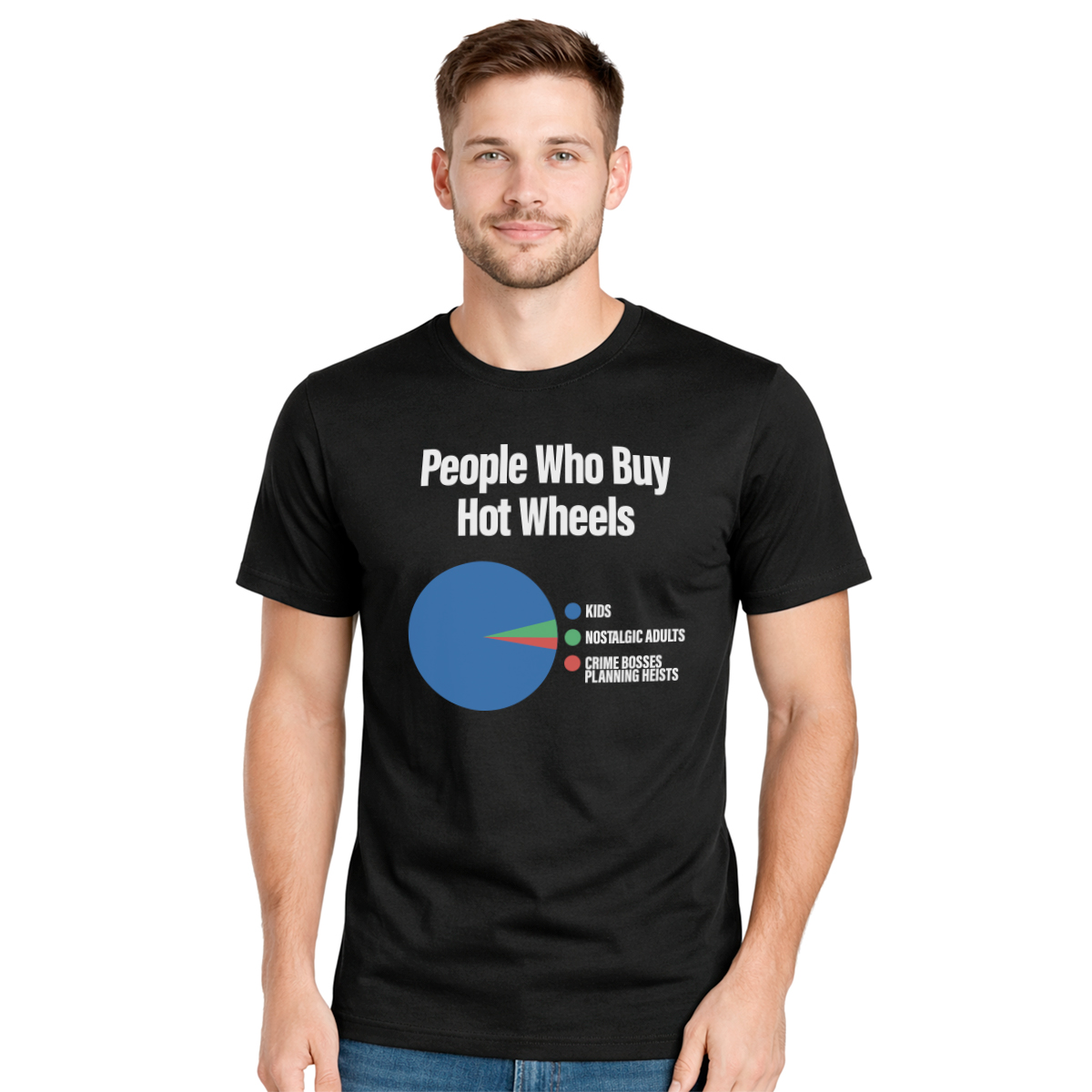 People who buy Hot wheels − muška crna majica