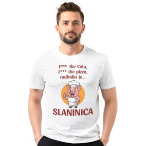 Slaninica − muška bela majica