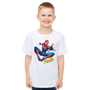 Spiderman – dečija bela majica